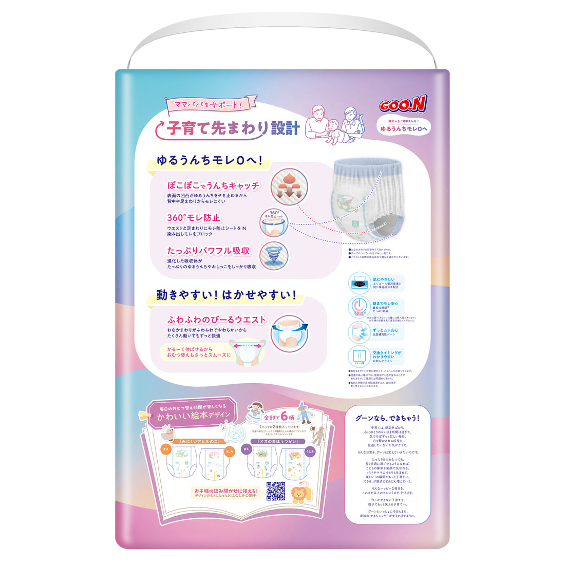 グーン ゆるうんちモレ0へ パンツ M52枚 – エリエールオンラインショップ