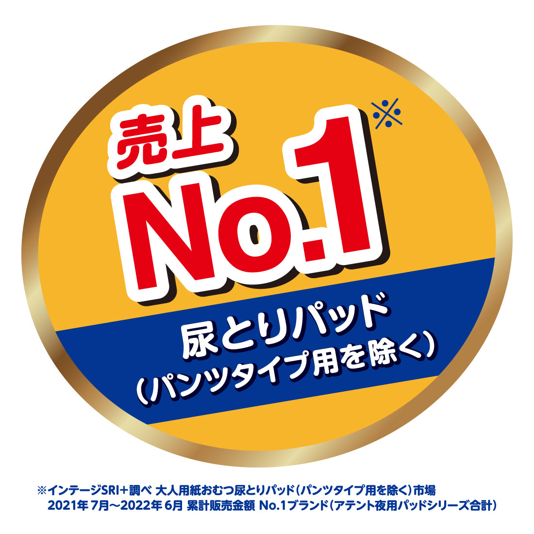 アテント 夜1枚安心パッド たっぷり12回吸収で朝まで超安心 12回吸収