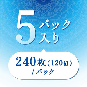 エリエール+Water（プラスウォーター）ソフトパックティシュー120組5パック