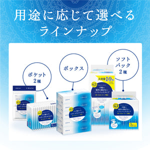 エリエール+Water（プラスウォーター）ポケット14組14パック