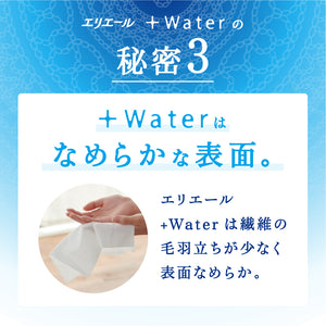 エリエール+Water（プラスウォーター）ポケット14組14パック