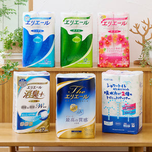 エリエール Theエリエールトイレットティシュー 12R（ダブル