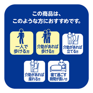 アテント 夜1枚安心うす型パンツ脚まわりロング丈 男女共用M18枚