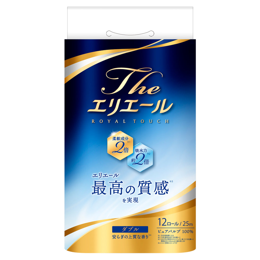 エリエール　Ｔｈｅエリエールトイレットティシュー　１２Ｒ（ダブル）