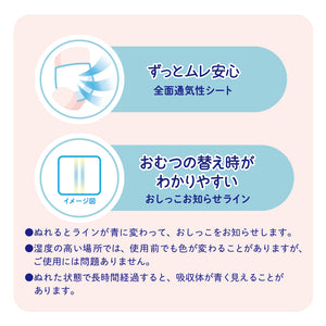 【会員様限定】グーンプラス テープ 敏感肌にやわらかタッチ 新生児用 68枚 【ケース販売】【BS】