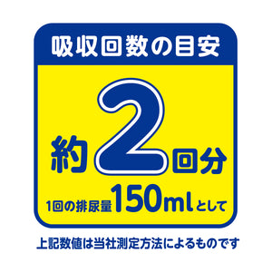 アテント 夜1枚安心パッドのためのうす型テープ式S～L22枚