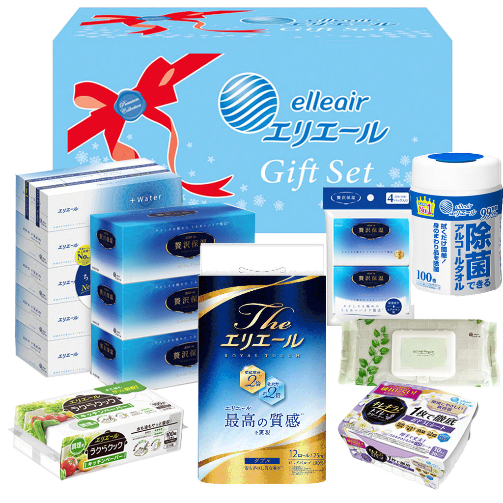 エリエール バラエティギフトセット8品（除菌食卓）