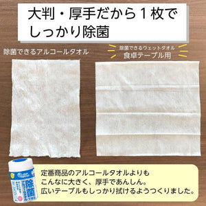 【アウトレット】【トイ・ストーリーデザイン】エリエール　除菌できるウェットタオル食卓テーブル用70枚